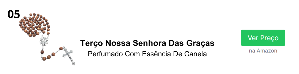 Saiba quais são os melhores terços católicos para comprar.
Preparamos uma seleção com os melhores terços católicos do mercado, com diferentes estilos e cores.
