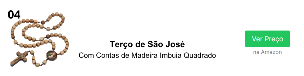 Saiba quais são os melhores terços católicos para comprar?
Preparamos uma seleção com os melhores terços católicos do mercado, com diferentes estilos e cores.
